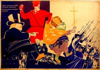 PP 016: Away with the enemies of our nation – The union of capitalists and clergy!  
Long live the Holy Proletarian Revolution!