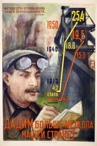 PP 342: El metal es la base de nuestra industria – I. Stalin.
¡Suministremos más mental a nuestro país!