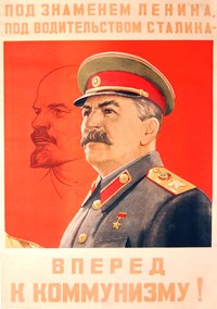 PP 819: Under the banner of Lenin, under the leadership of Stalin- Forward to the victory of communism!