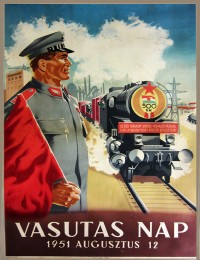 PP 836: Día del ferroviario 12 Agosto 1951.